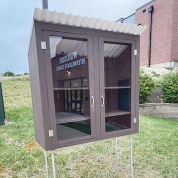 Scouting Troop installs Blessing Box at Windsor Intermediate